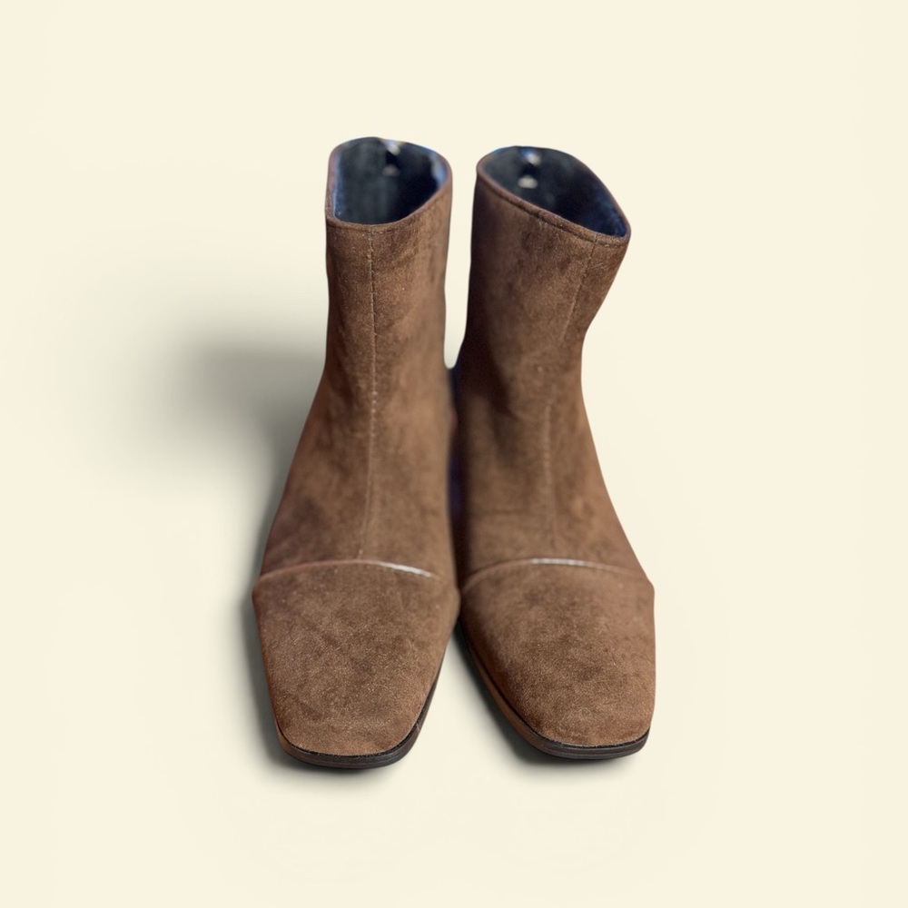 Elegant Brown Ankle Booties